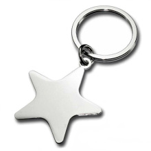 Personalizado Estrela Regular Complanate Metal Keychain (XS-CM018)